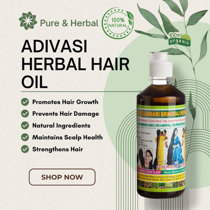 NEELAMBARI ADIVASI HERBAL HAIR OIL